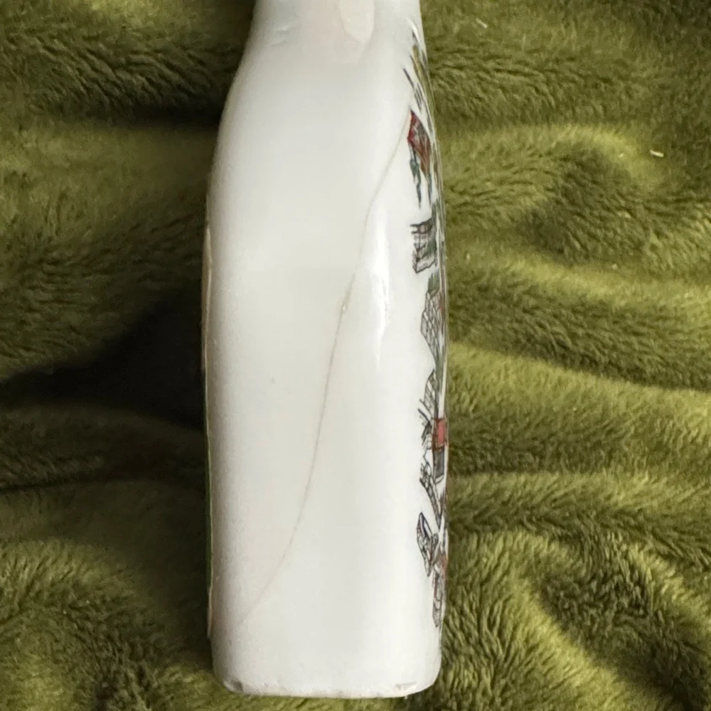 Vintage 1960’s Mini Bavarian Herb Liquer Bottle Multicolor West Germany Ceramic - Picture 4 of 11